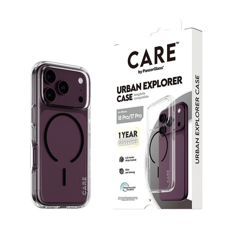 CARE by PanzerGlass iPhone 17 Pro/iPhone 18 Pro Deksel Urban Explorer MagSafe Svart