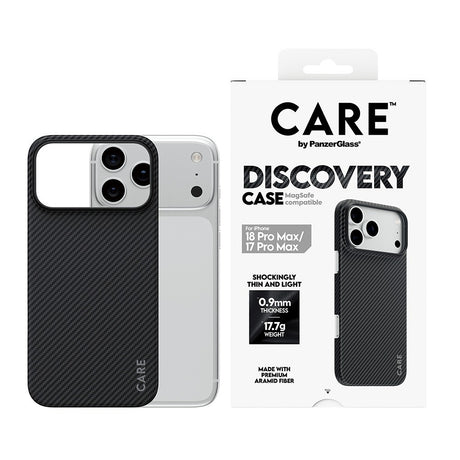 CARE by PanzerGlass iPhone 17 Pro Max/iPhone 18 Pro Max Deksel Discovery MagSafe Svart