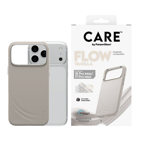 CARE by PanzerGlass iPhone 17 Pro Max/iPhone 18 Pro Max Deksel Flow MagSafe Vanilla