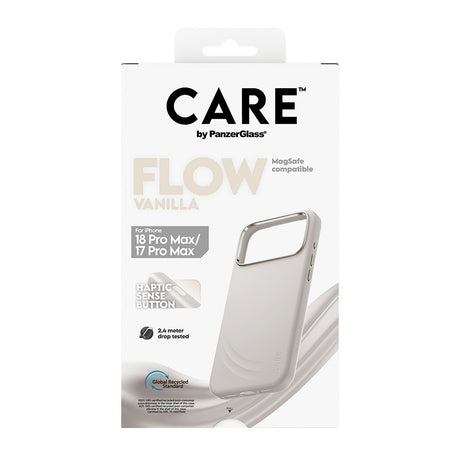 CARE by PanzerGlass iPhone 17 Pro Max/iPhone 18 Pro Max Deksel Flow MagSafe Vanilla