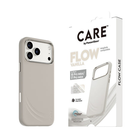 CARE by PanzerGlass iPhone 17 Pro Max/iPhone 18 Pro Max Deksel Flow MagSafe Vanilla