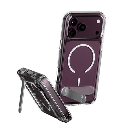 CARE by PanzerGlass iPhone 17 Pro Max/iPhone 18 Pro Max Deksel Kickstand MagSafe Klar