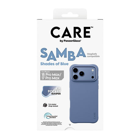 CARE by PanzerGlass iPhone 17 Pro Max/iPhone 18 Pro Max Deksel Samba MagSafe Blå