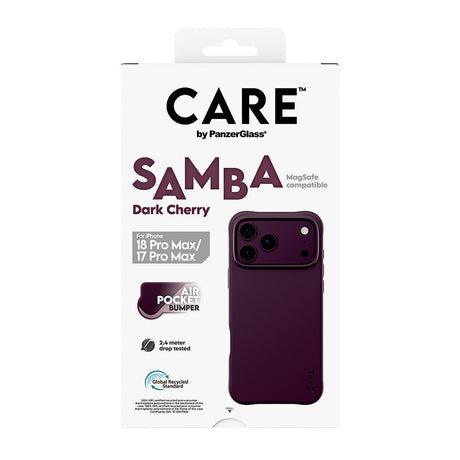 CARE by PanzerGlass iPhone 17 Pro Max/iPhone 18 Pro Max Deksel Samba MagSafe Cherry