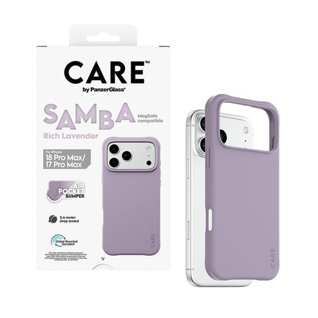 CARE by PanzerGlass iPhone 17 Pro Max/iPhone 18 Pro Max Deksel Samba MagSafe Lavender