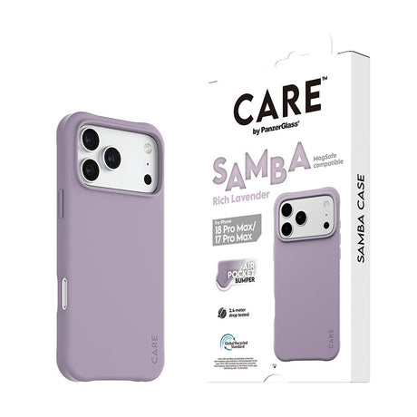 CARE by PanzerGlass iPhone 17 Pro Max/iPhone 18 Pro Max Deksel Samba MagSafe Lavender