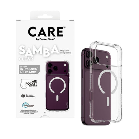 CARE by PanzerGlass iPhone 17 Pro Max/iPhone 18 Pro Max Deksel Samba MagSafe Klar
