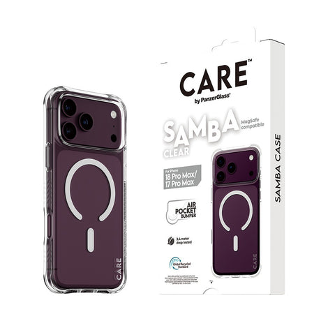 CARE by PanzerGlass iPhone 17 Pro Max/iPhone 18 Pro Max Deksel Samba MagSafe Klar