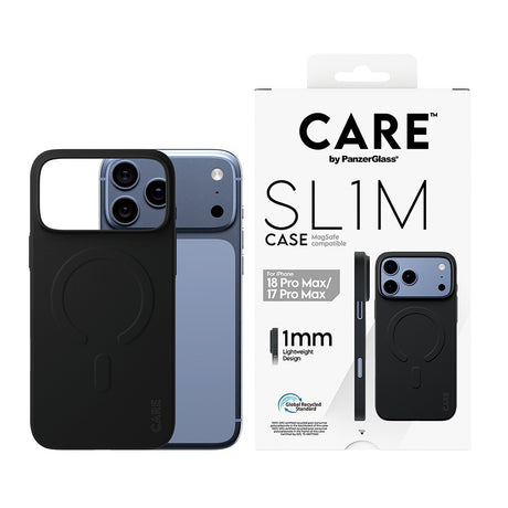 CARE by PanzerGlass iPhone 17 Pro Max/iPhone 18 Pro Max Deksel SL1M MagSafe Svart