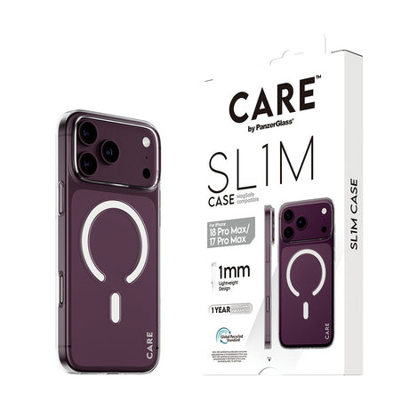 CARE by PanzerGlass iPhone 17 Pro Max/iPhone 18 Pro Max Deksel SL1M MagSafe Klar