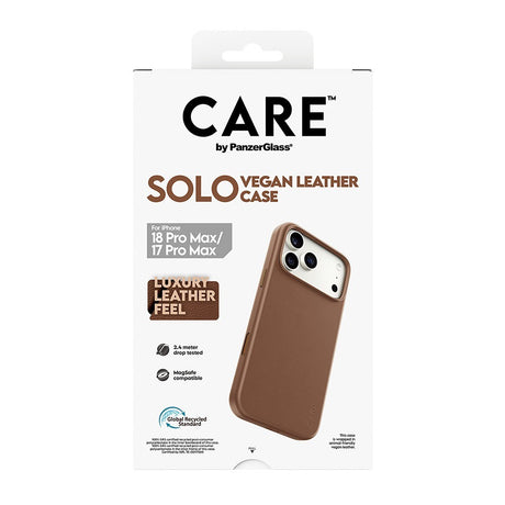 CARE by PanzerGlass iPhone 17 Pro Max/iPhone 18 Pro Max Deksel Solo MagSafe Brun