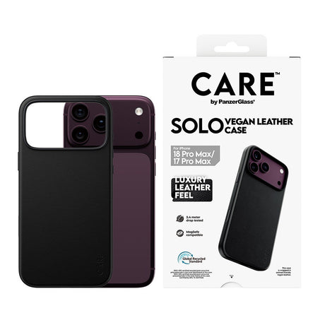 CARE by PanzerGlass iPhone 17 Pro Max/iPhone 18 Pro Max Deksel Solo MagSafe Svart