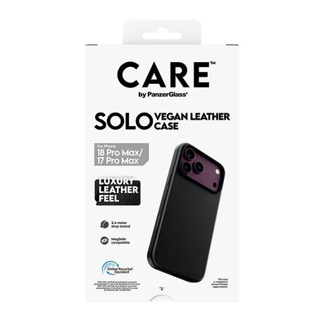 CARE by PanzerGlass iPhone 17 Pro Max/iPhone 18 Pro Max Deksel Solo MagSafe Svart