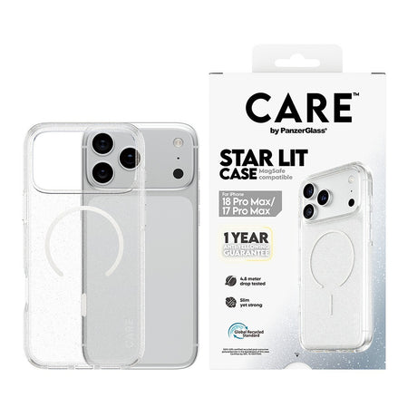 CARE by PanzerGlass iPhone 17 Pro Max/iPhone 18 Pro Max Deksel Star Lit MagSafe Klar