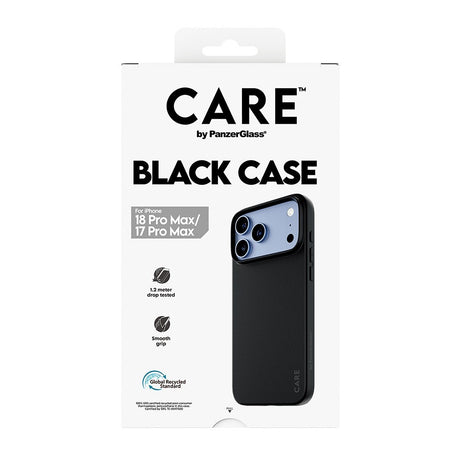 CARE by PanzerGlass iPhone 17 Pro Max/iPhone 18 Pro Max Deksel TPU Svart