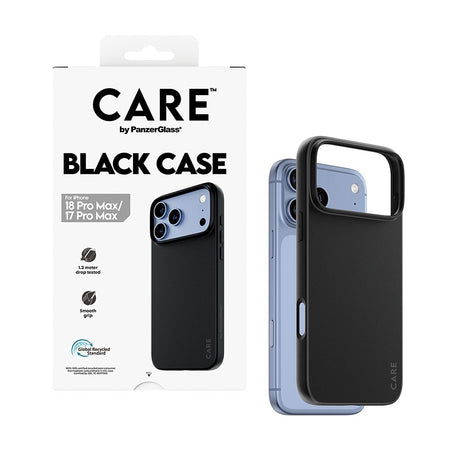 CARE by PanzerGlass iPhone 17 Pro Max/iPhone 18 Pro Max Deksel TPU Svart