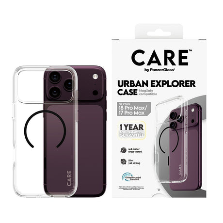 CARE by PanzerGlass iPhone 17 Pro Max/iPhone 18 Pro Max Deksel Urban Explorer MagSafe Svart