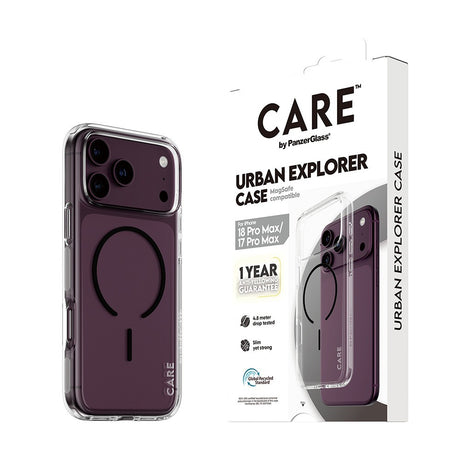 CARE by PanzerGlass iPhone 17 Pro Max/iPhone 18 Pro Max Deksel Urban Explorer MagSafe Svart