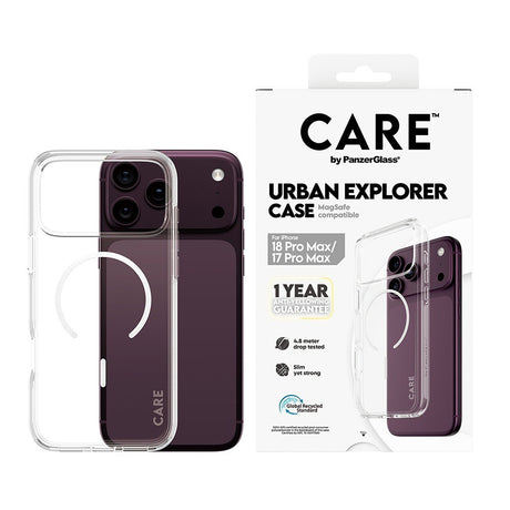 CARE by PanzerGlass iPhone 17 Pro Max/iPhone 18 Pro Max Deksel Urban Explorer MagSafe Hvit