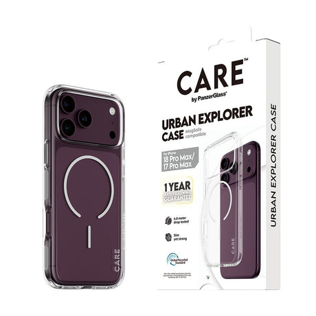 CARE by PanzerGlass iPhone 17 Pro Max/iPhone 18 Pro Max Deksel Urban Explorer MagSafe Hvit