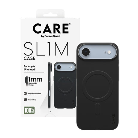 CARE by PanzerGlass iPhone Air Deksel SL1M MagSafe Svart
