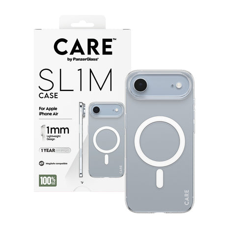 CARE by PanzerGlass iPhone Air Deksel SL1M MagSafe Klar