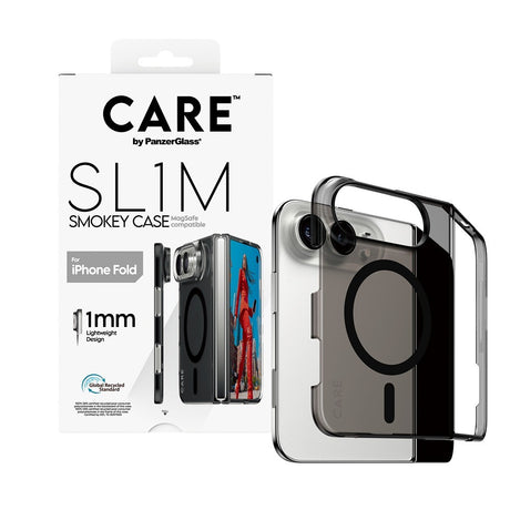 CARE by PanzerGlass iPhone Duo Deksel SL1M MagSafe Smokey