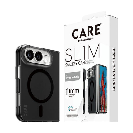 CARE by PanzerGlass iPhone Duo Deksel SL1M MagSafe Smokey