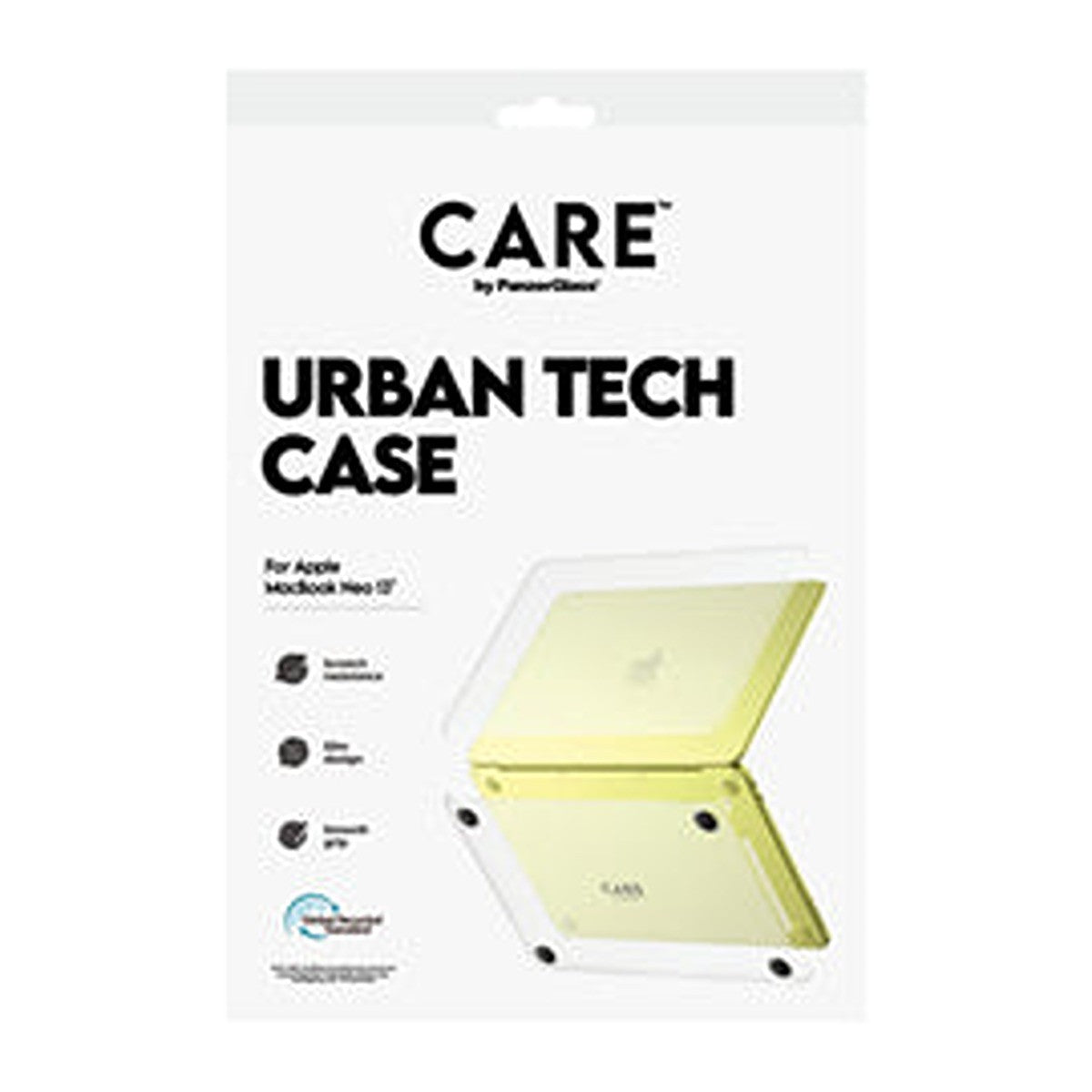 CARE by PanzerGlass MacBook Neo 13 Deksel Urban Tech Klar