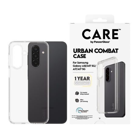 CARE by PanzerGlass Samsung Galaxy A17/A18 Deksel Urban Combat Klar