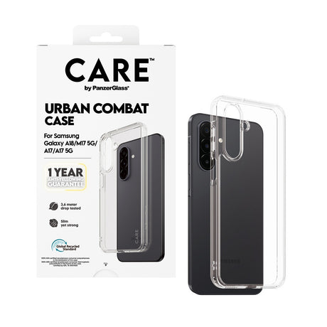 CARE by PanzerGlass Samsung Galaxy A17/A18 Deksel Urban Combat Klar