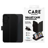 CARE by PanzerGlass Samsung Galaxy A27 Etui Wallet Kickstand Svart