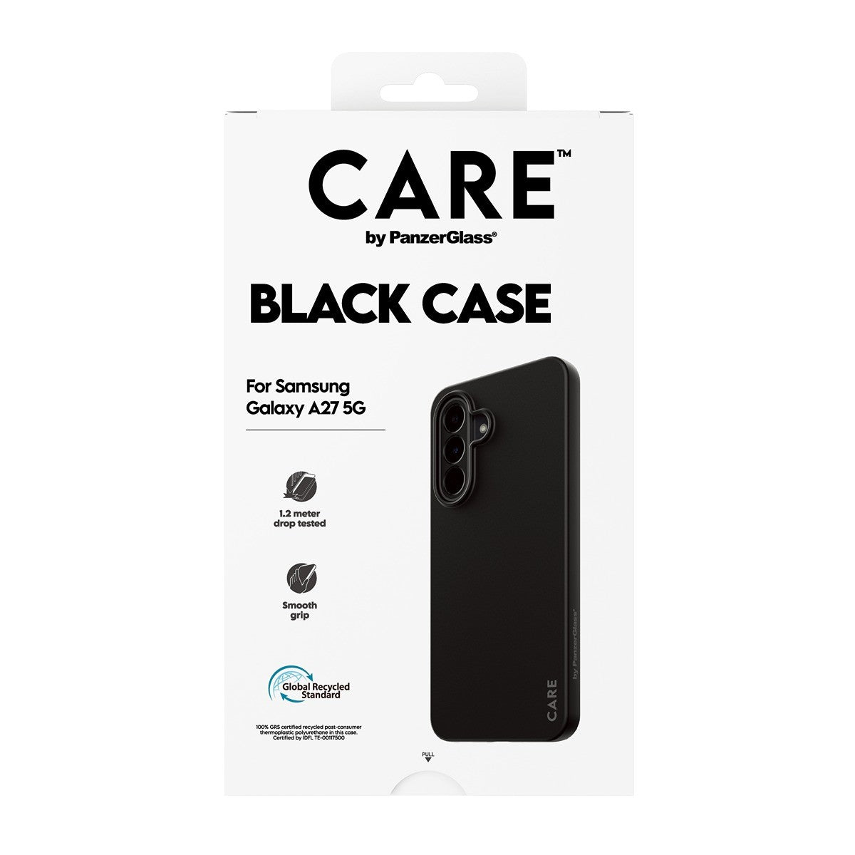 CARE by PanzerGlass Samsung Galaxy A27 Deksel TPU Svart