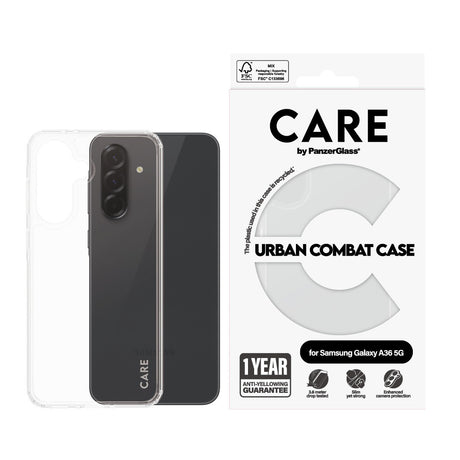 CARE by PanzerGlass Samsung Galaxy A36 Deksel Urban Combat Klar