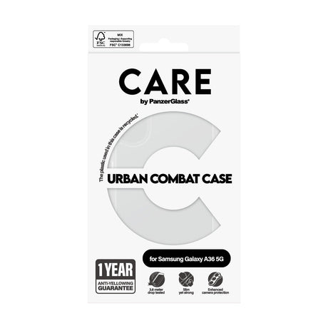 CARE by PanzerGlass Samsung Galaxy A36 Deksel Urban Combat Klar