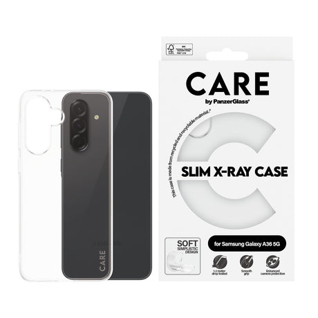 CARE by PanzerGlass Samsung Galaxy A36 Deksel X-Ray Klar