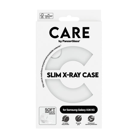 CARE by PanzerGlass Samsung Galaxy A36 Deksel X-Ray Klar