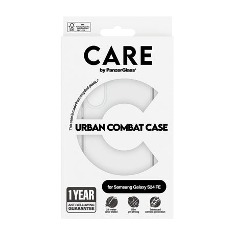 CARE by PanzerGlass Samsung Galaxy S24 FE Deksel Urban Combat Klar