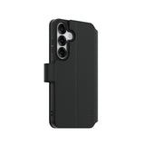 CARE by PanzerGlass Samsung Galaxy S25 Etui Wallet Kickstand Svart