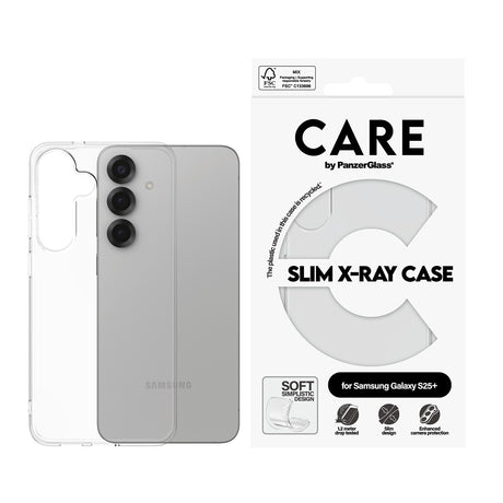 CARE by PanzerGlass Samsung Galaxy S25 Plus Deksel X-Ray Klar
