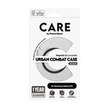 CARE by PanzerGlass Samsung Galaxy S25 Deksel Urban Combat MagSafe Svart