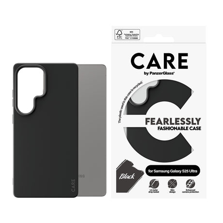 CARE by PanzerGlass Samsung Galaxy S25 Ultra Deksel Fashionable Svart