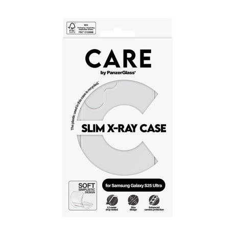 CARE by PanzerGlass Samsung Galaxy S25 Ultra Deksel X-Ray Klar