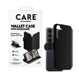 CARE by PanzerGlass Samsung Galaxy S26 FE Etui Wallet Kickstand Svart