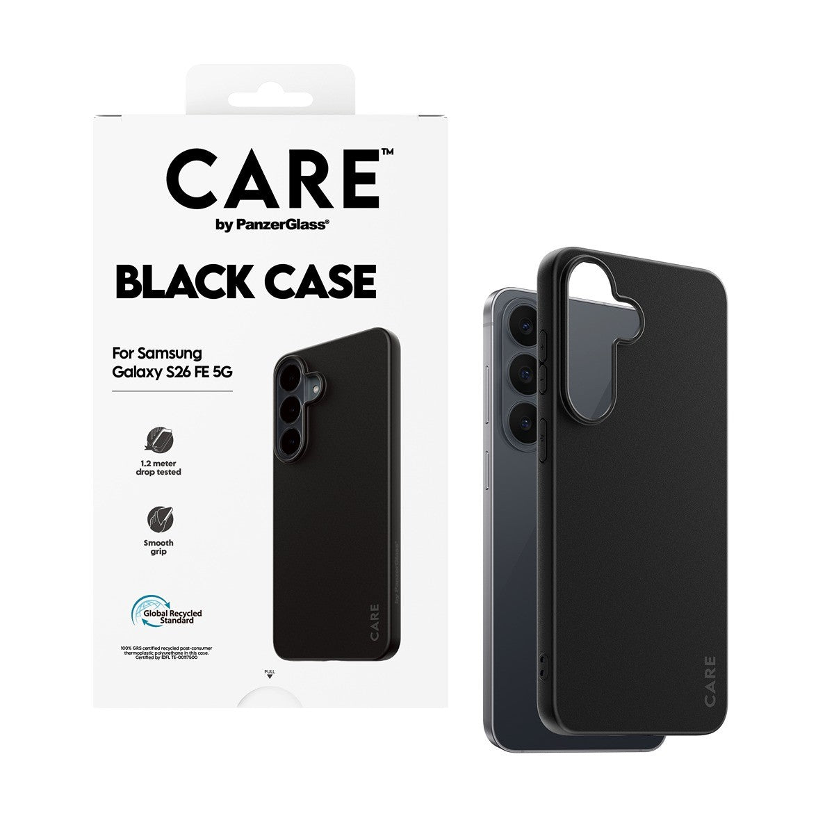 CARE by PanzerGlass Samsung Galaxy S26 FE Deksel TPU Svart