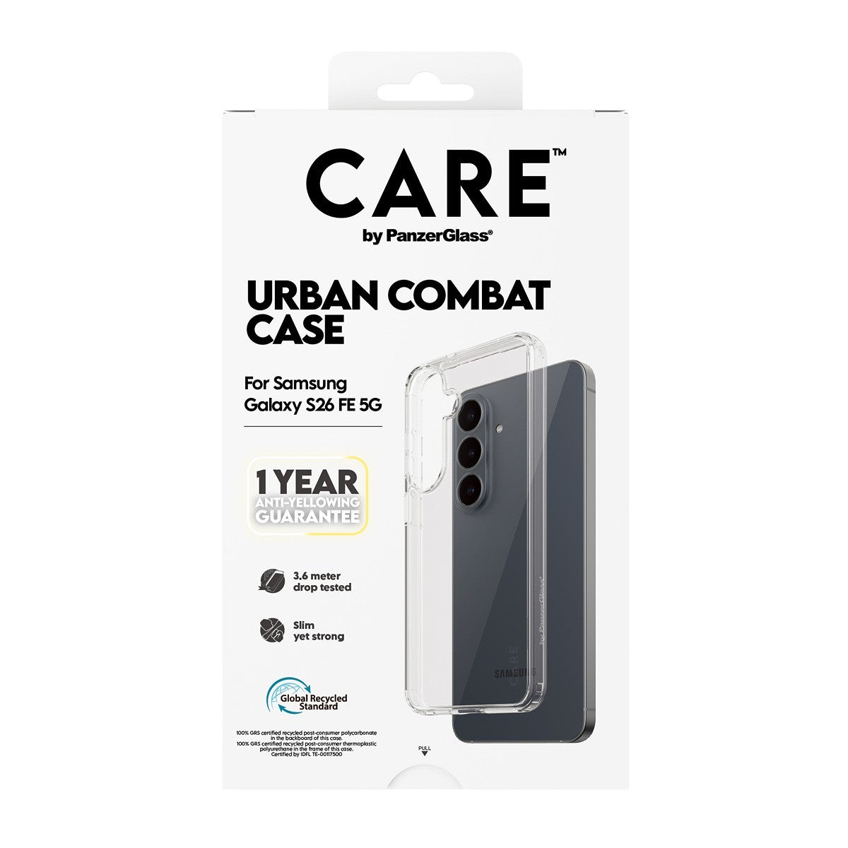 CARE by PanzerGlass Samsung Galaxy S26 FE Deksel Urban Combat Klar