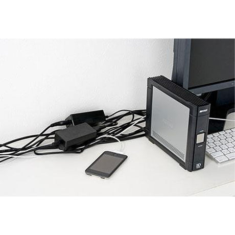 Bluelounge Cablebox Mini Kabelboks Svart