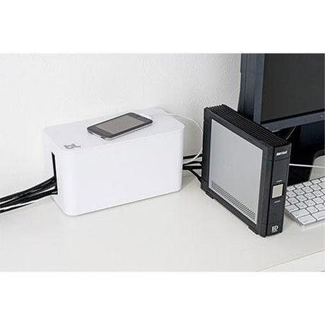 Bluelounge Cablebox Mini Kabelboks Svart