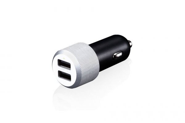 Just Mobile Billader Og Lightning Kabel Highway Max Svart Sølv