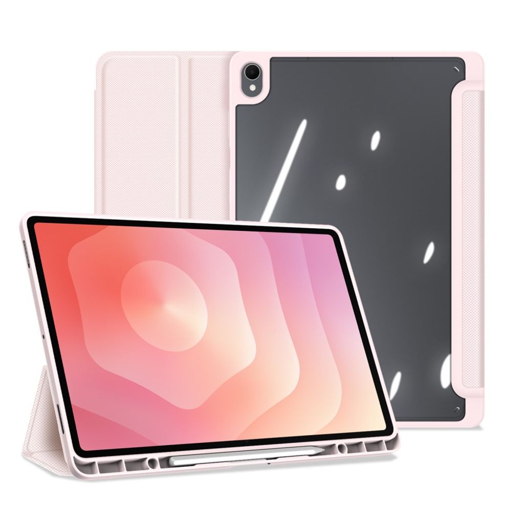 Dux Ducis Samsung Galaxy Tab S12 Plus Etui TOBY Series Rosa